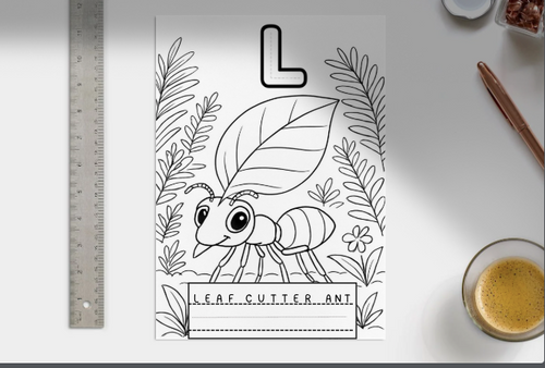 Coloring Book: Costa Rica's Animal Alphabet A-Z!